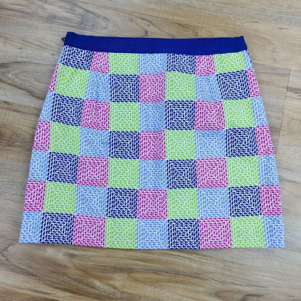 Vineyard Vines Aurora Multicolor Patchwork Whale … - image 1